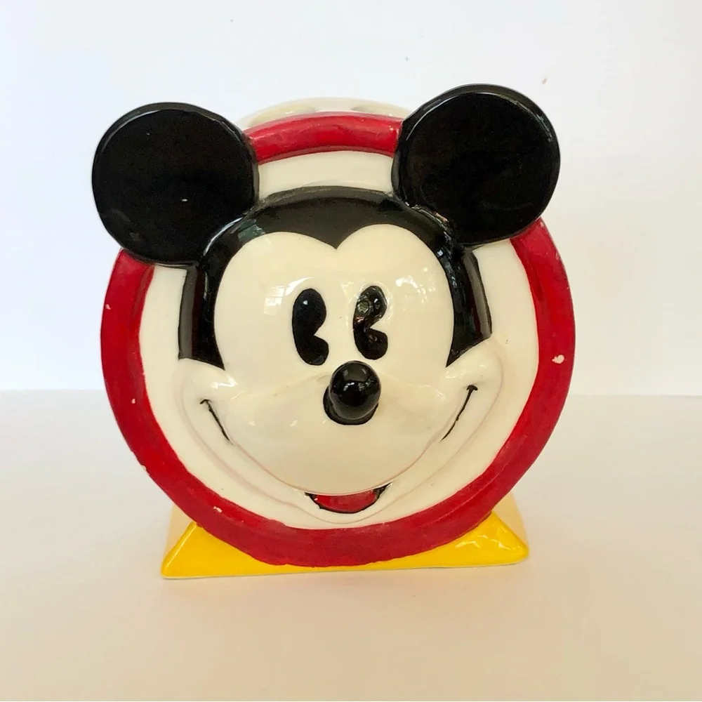 Vintage Mickey Mouse toothbrush holder or pencil or flowers or brushes :)